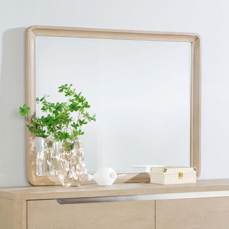 Ladera Light Elm Dresser Mirror (Mirror Only) from Coaster - Luna Furniture