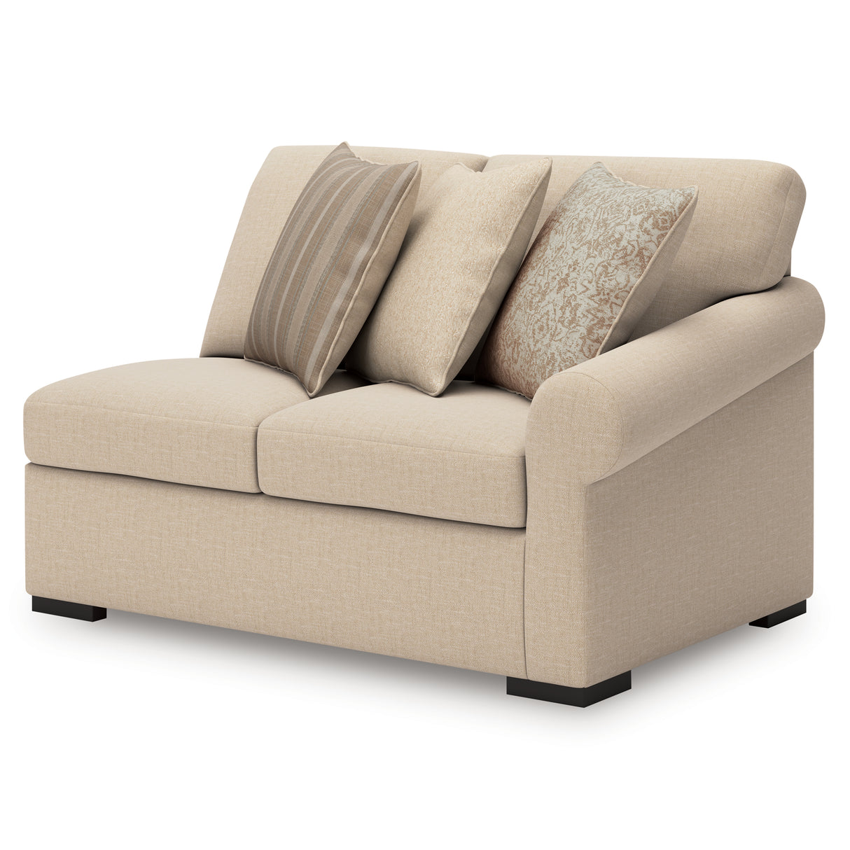 LadyMae Twill 2-Piece LAF Chaise Sectional from Ashley - Luna Furniture