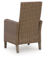 Laguna Heights Beige Arm Chair with Cushion (Set of 2) from Ashley Furniture - Luna Furniture