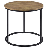 Lainey Mango Round Occasional Side End Table from Coaster - Luna Furniture