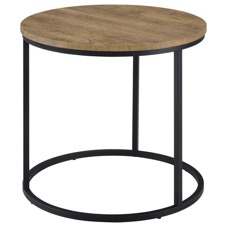 Lainey Mango Round Occasional Side End Table from Coaster - Luna Furniture