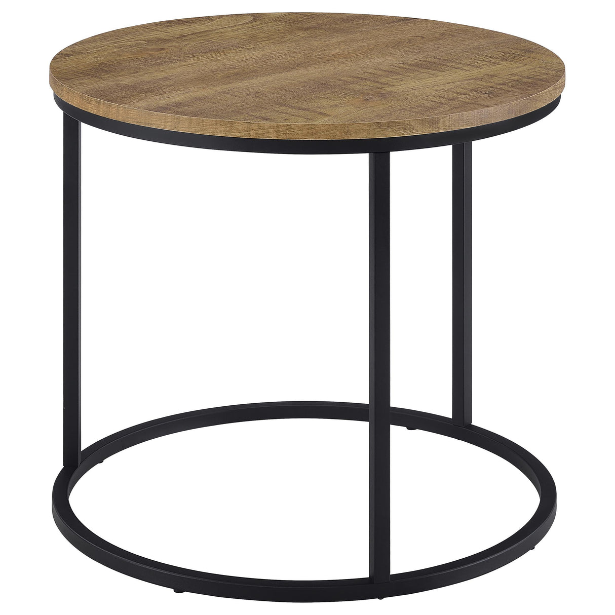 Lainey Mango Round Occasional Side End Table from Coaster - Luna Furniture