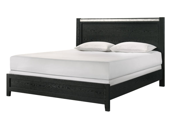 Lamar Black Queen Bed