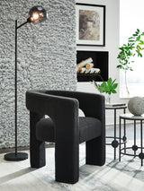Landick Ebony Accent Chair from Ashley - Luna Furniture