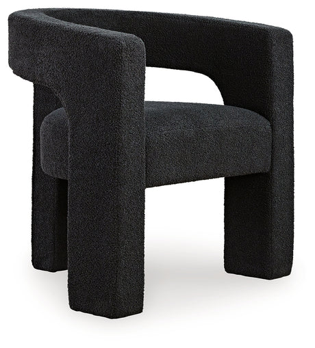 Landick Ebony Accent Chair from Ashley - Luna Furniture