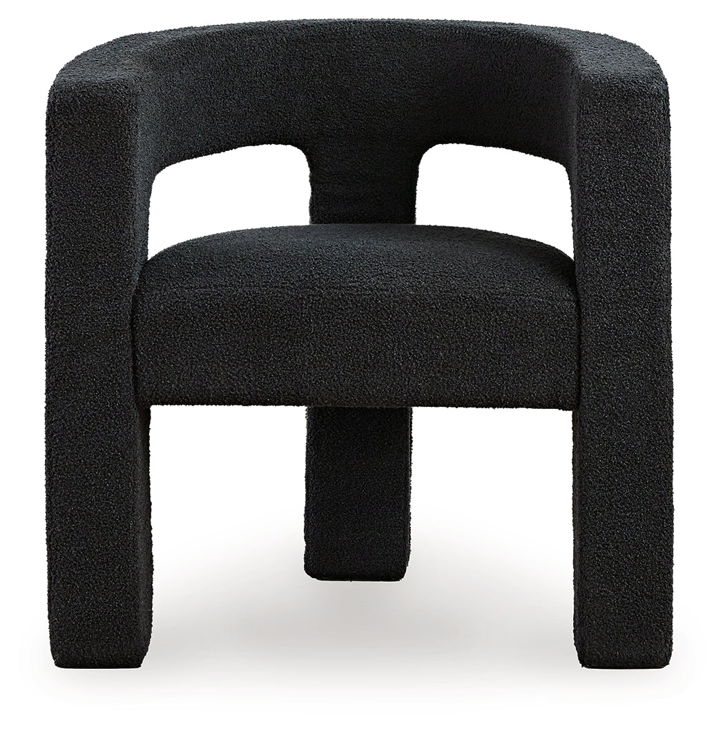 Landick Ebony Accent Chair from Ashley - Luna Furniture
