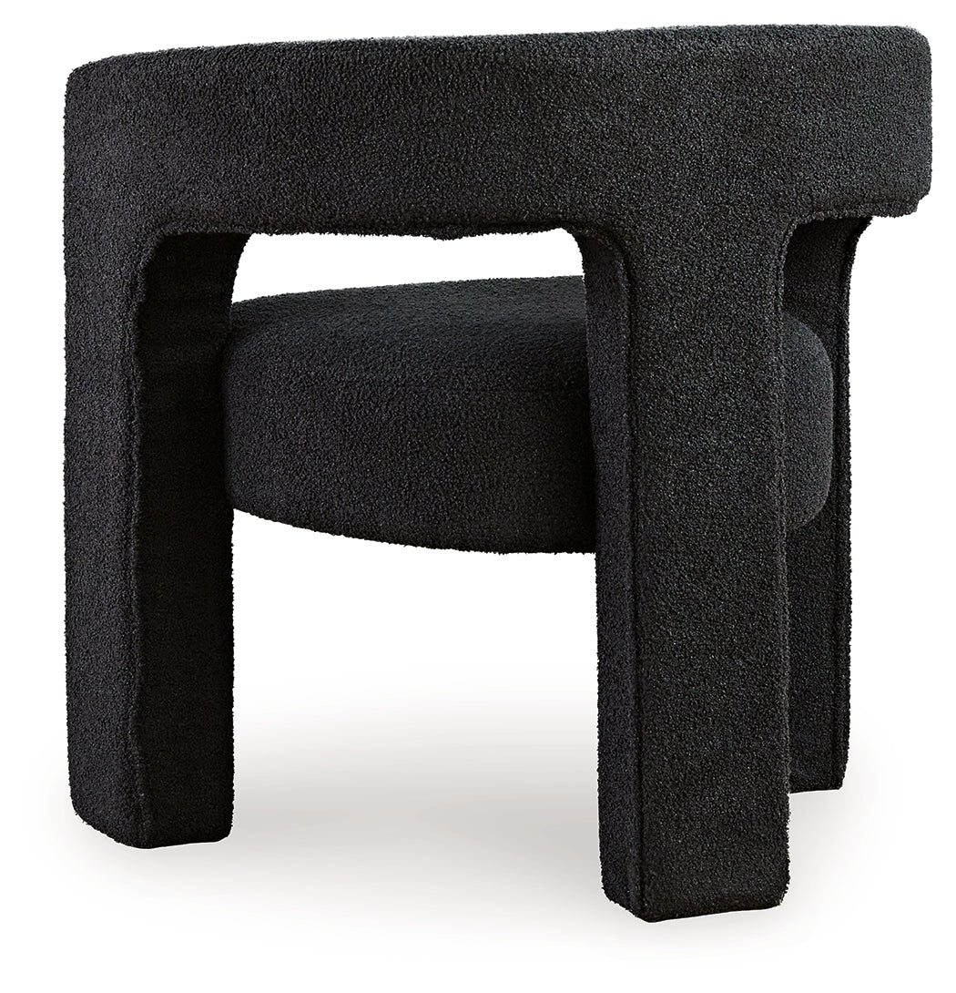 Landick Ebony Accent Chair from Ashley - Luna Furniture