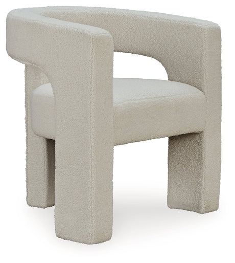 Landick Ivory Accent Chair from Ashley - Luna Furniture