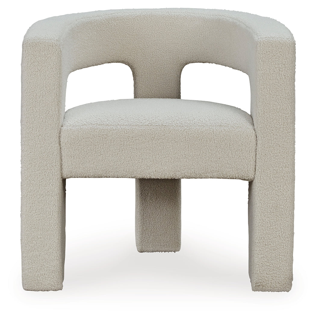 Landick Ivory Accent Chair from Ashley - Luna Furniture