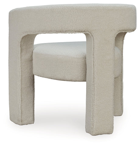 Landick Ivory Accent Chair from Ashley - Luna Furniture