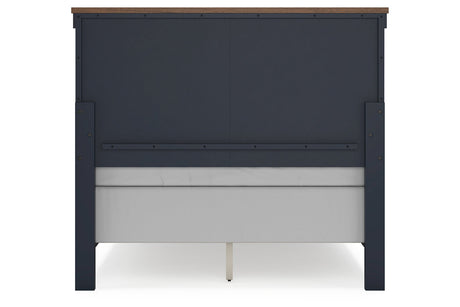 Landocken Brown/Blue Youth Panel Bedroom Set from Ashley - Luna Furniture