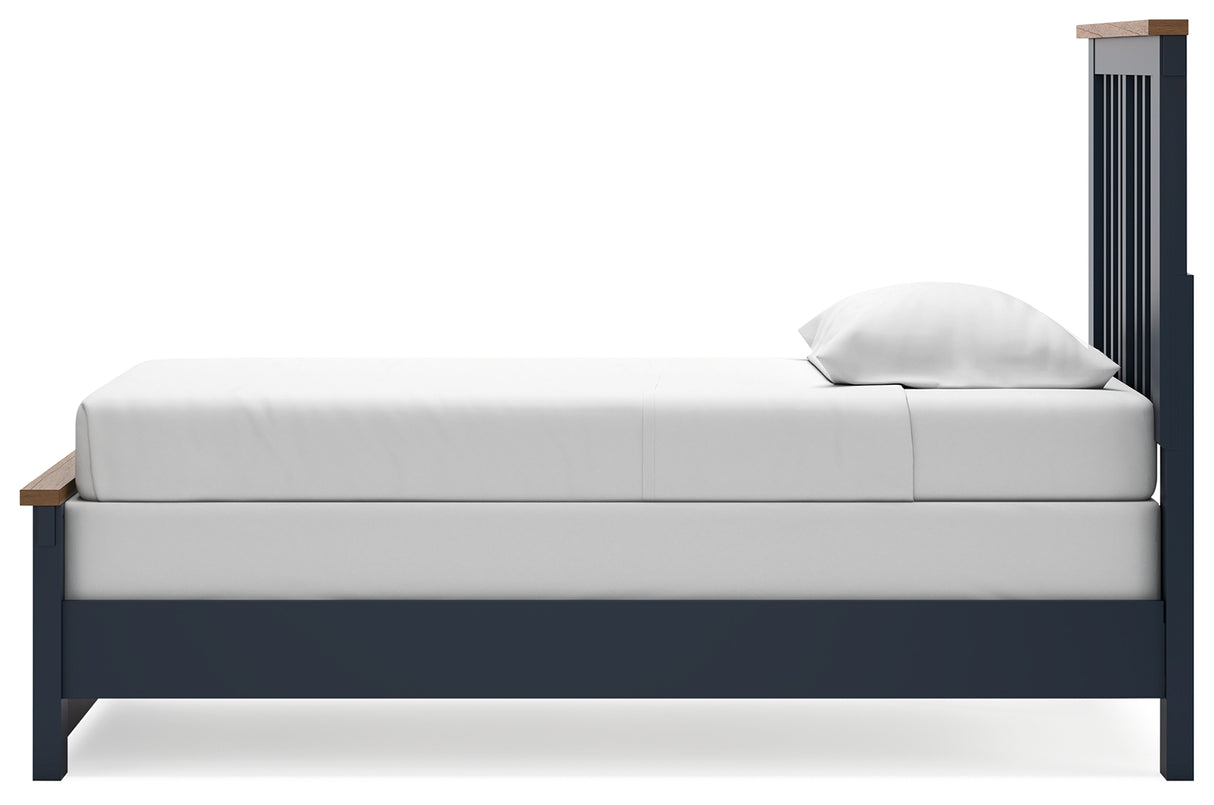 Landocken Twin Panel Bed, Dresser, Chest and Nightstand from Ashley - Luna Furniture