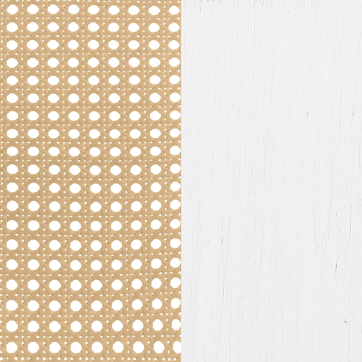 Lanewood White Polyethylene PE Rattan Upholstered Metal Queen Bed from Coaster - Luna Furniture