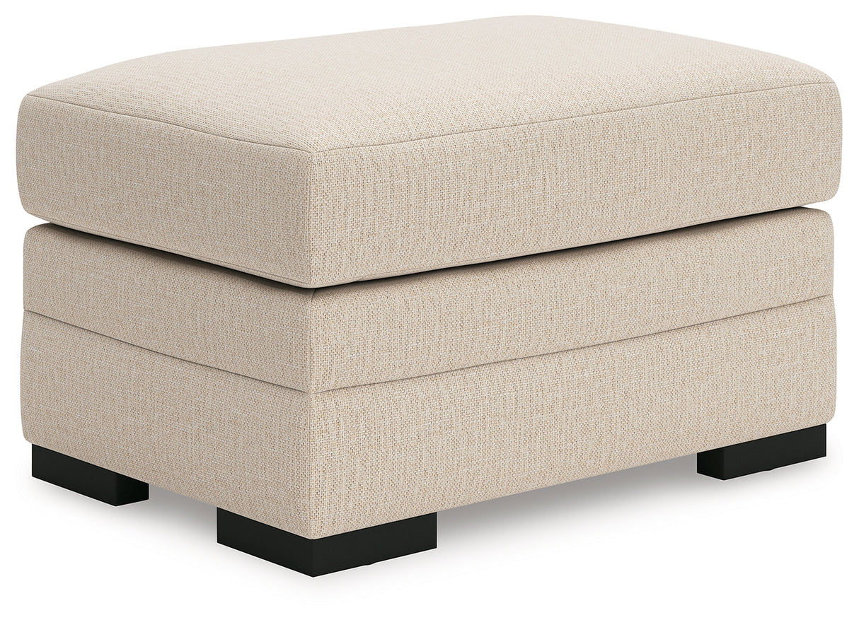 Lango Jute Ottoman from Ashley - Luna Furniture