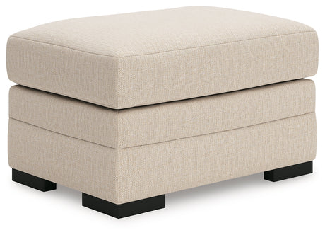 Lango Jute Ottoman from Ashley - Luna Furniture