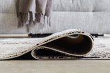 Langwell Black/Gray/White Large Rug from Ashley Furniture - Luna Furniture