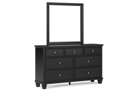 Lanolee Black Panel Bedroom Set from Ashley - Luna Furniture