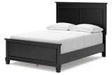 Lanolee Black Full Panel Bed from Ashley - Luna Furniture