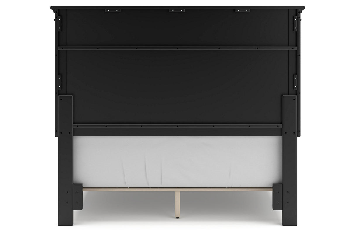 Lanolee Black Full Panel Bed from Ashley - Luna Furniture