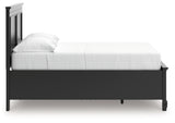 Lanolee Black Full Panel Storage Bed from Ashley Furniture - Luna Furniture