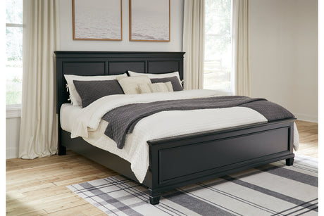 Lanolee Black Panel Bedroom Set from Ashley - Luna Furniture