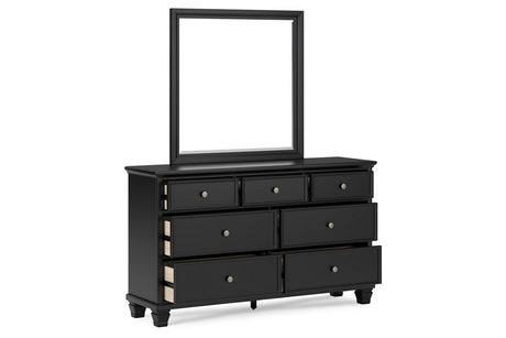 Lanolee Black Panel Bedroom Set from Ashley - Luna Furniture