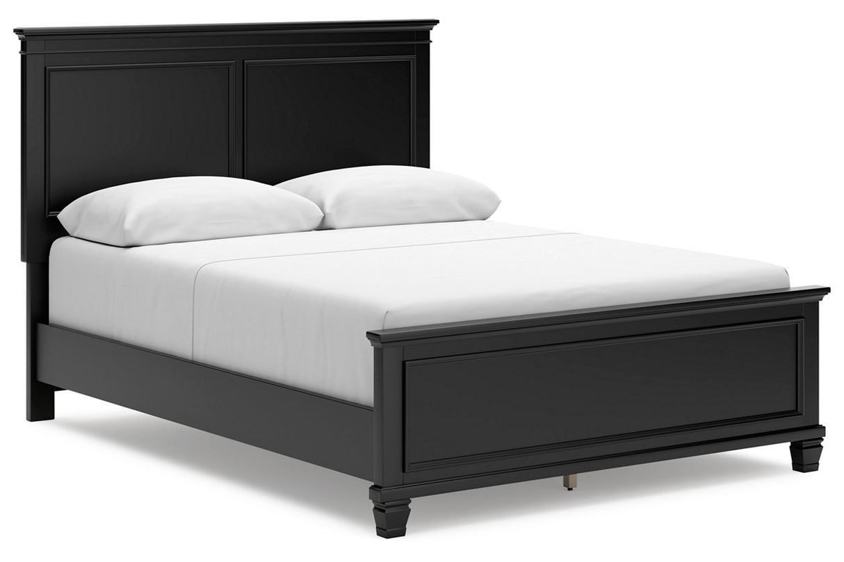 Lanolee Black Panel Bedroom Set from Ashley - Luna Furniture
