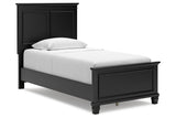 Lanolee Black Youth Panel Bedroom Set from Ashley - Luna Furniture