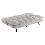 Laredo Light Gray Upholstered Convertible Sofa Bed from Coaster - Luna Furniture