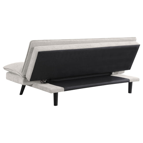 Laredo Light Gray Upholstered Convertible Sofa Bed from Coaster - Luna Furniture