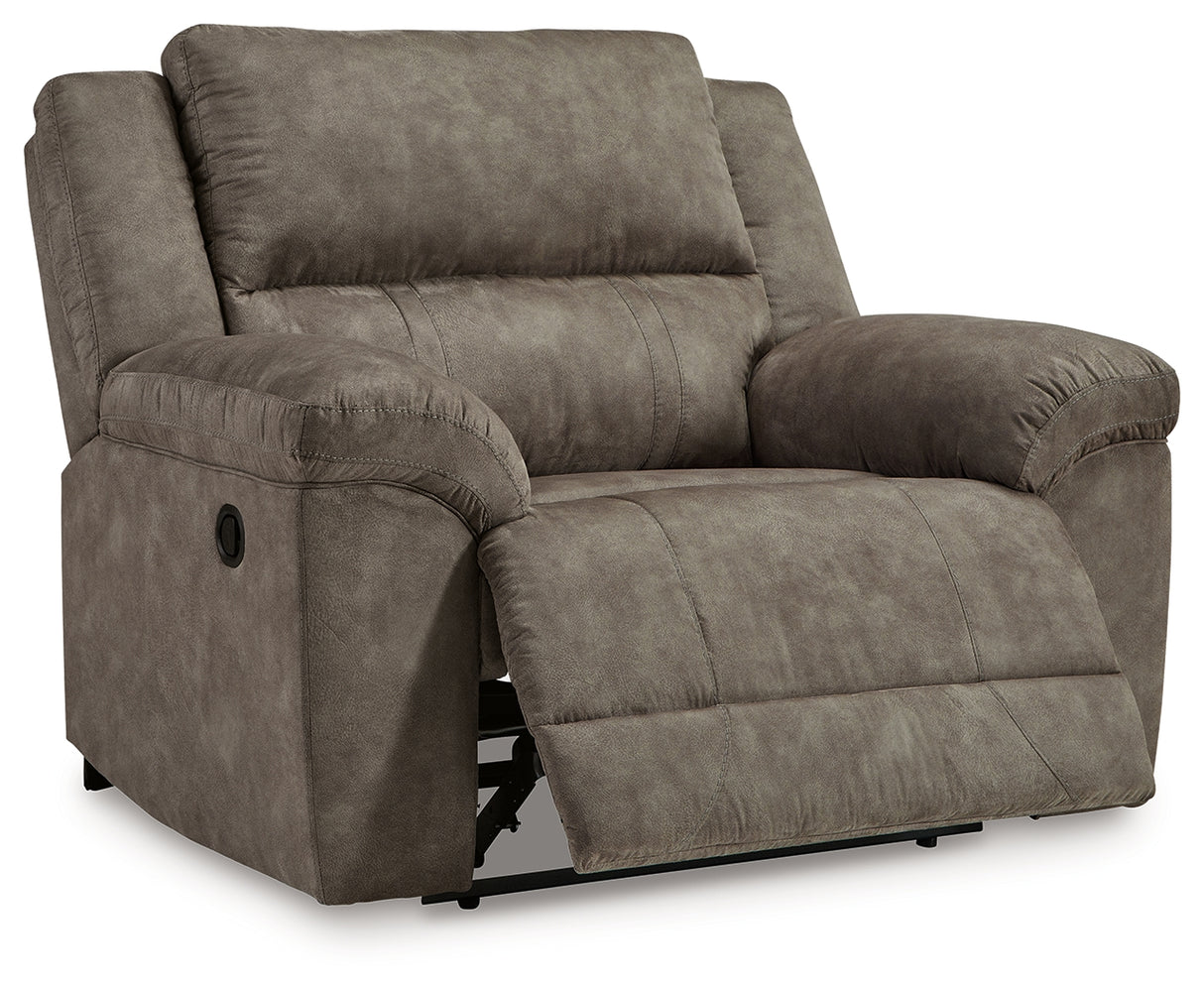 Laresview Fossil Oversized Recliner from Ashley - Luna Furniture