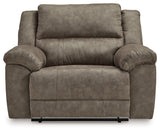Laresview Fossil Oversized Recliner from Ashley - Luna Furniture