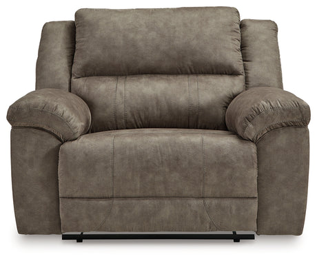 Laresview Fossil Oversized Recliner from Ashley - Luna Furniture
