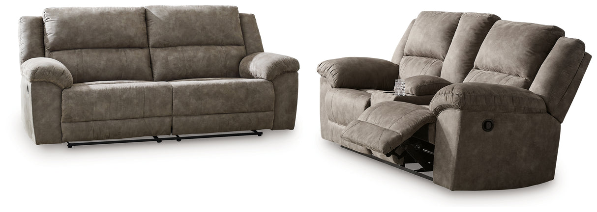 Laresview Fossil Reclining Living Room Set from Ashley - Luna Furniture