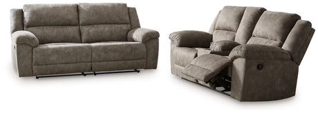 Laresview Fossil Reclining Living Room Set from Ashley - Luna Furniture