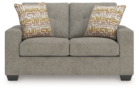 Larimer Iron Loveseat from Ashley - Luna Furniture