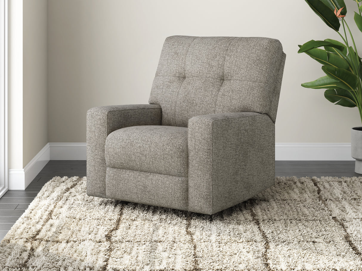 Larimer Iron Recliner from Ashley - Luna Furniture