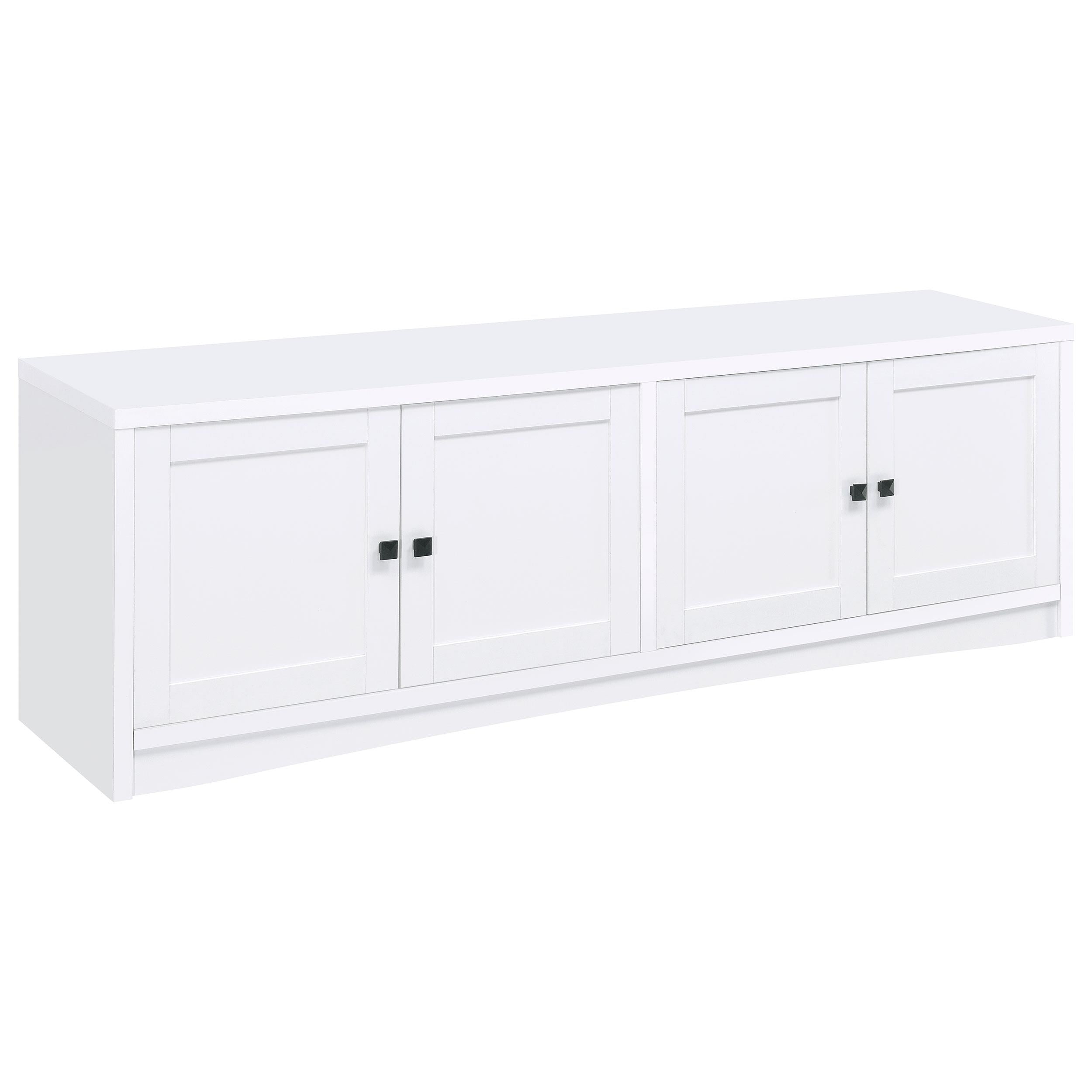 Laughlin Gunmetal 3-piece Entertainment Center – Luna Furniture