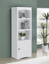 Laughlin White 3-Piece Entertainment Center TV Stand from Coaster - Luna Furniture
