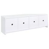 Laughlin White 3-Piece Entertainment Center TV Stand from Coaster - Luna Furniture