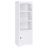 Laughlin White 3-Piece Entertainment Center TV Stand from Coaster - Luna Furniture