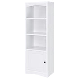 Laughlin White 3-Piece Entertainment Center TV Stand from Coaster - Luna Furniture
