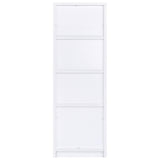 Laughlin White 3-Shelf Engineered Wood Media Tower from Coaster - Luna Furniture