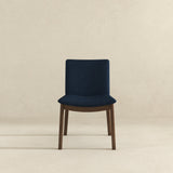 Laura Blue Linen Solid Wood Dining Chair (Set Of 2) from Ashcroft Furniture - Luna Furniture