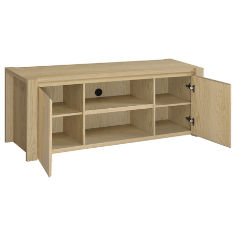 Laurelton Light Oak 3-Piece Entertainment Center TV Stand from Coaster - Luna Furniture