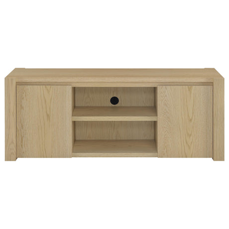 Laurelton Light Oak 3-Piece Entertainment Center TV Stand from Coaster - Luna Furniture