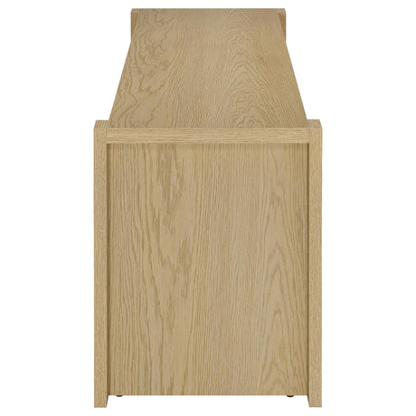 Laurelton Light Oak 60-inch 2-Door TV Stand Media Console from Coaster - Luna Furniture