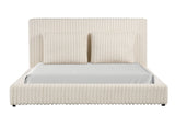Lauren Beige Queen Platform Bed from Happy Homes - Luna Furniture
