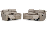 Lavenhorne Pebble Reclining Living Room Set from Ashley - Luna Furniture