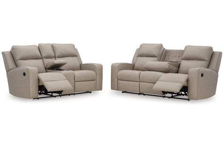 Lavenhorne Pebble Reclining Living Room Set from Ashley - Luna Furniture